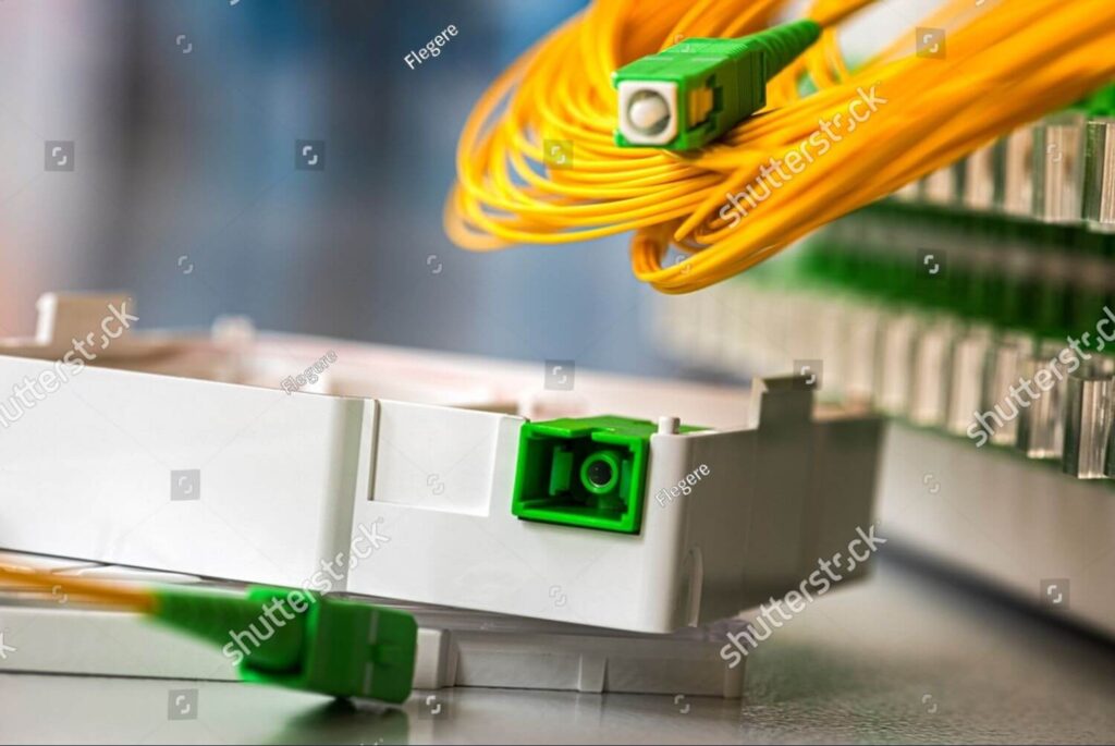 fiber optic cable installation